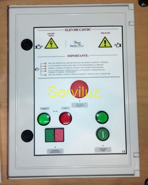 Cuadro Electrico para Mini Central hidráulica Motor de 0.75 HP 380V + Seta - Haga click en la imagen para cerrar